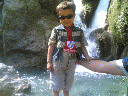 Nikhil at water fall